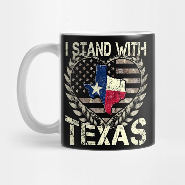 I Stand With Texas by WestKnightTees